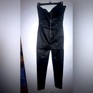 Pretty little things coated jumpsuit.